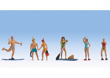 Set sporturi acvatice - H0 Noch 15854 